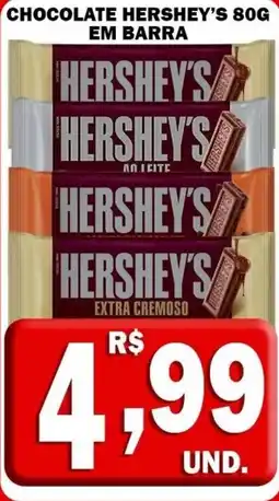 Compre Bem Chocolate hershey's em barra oferta