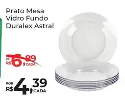 Super Luna Prato Mesa Vidro Fundo Duralex Astral oferta