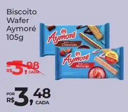 Super Luna Biscoito Wafer Aymoré oferta