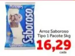 Shibata Supermercados Arroz Saboroso Tipo 1 Pacote oferta