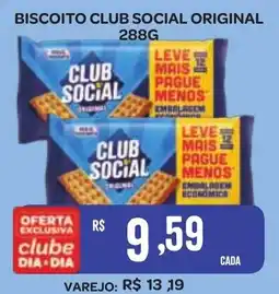 Atacadão Dia a Dia Biscoito club social original oferta