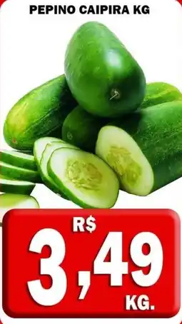 Compre Bem Pepino caipira kg oferta