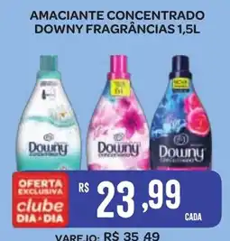 Atacadão Dia a Dia Amaciante concentrado downy fragrâncias oferta