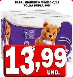 Compre Bem Papel higiênico mimmo oferta