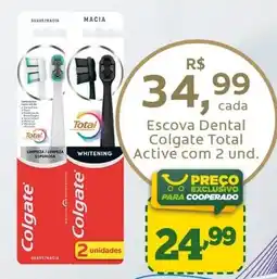 Cooper Escova Dental Colgate Total Active oferta