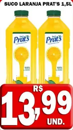 Compre Bem Suco laranja prat's oferta
