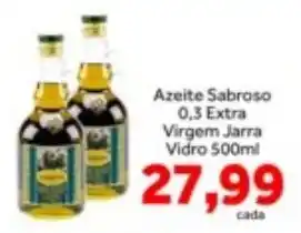 Shibata Supermercados Azeite Sabroso 0,3 Extra Virgem Jarra Vidro oferta