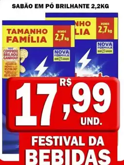 Compre Bem Sabão em pó brilhante oferta