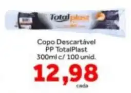Shibata Supermercados Copodescartável pp totalplast oferta