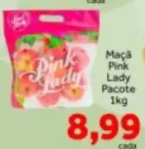 Shibata Supermercados Maçã pink lady pacote oferta