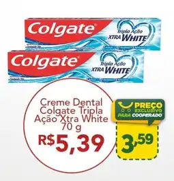 Cooper Creme Dental Colgate Tripla Ação Xtra White oferta