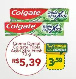 Cooper Creme Dental Colgate Tripla Ação Xtra Fresh oferta