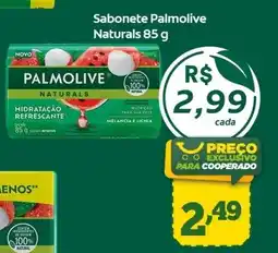 Cooper Sabonete palmolive naturals oferta