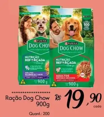Giassi Supermercados Ração Dog Chow oferta