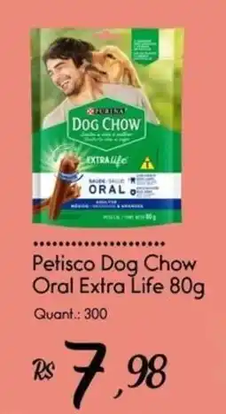 Giassi Supermercados Petisco dog chow oral extra life oferta