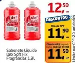 Tenda Atacado Sabonete Líquido Dex Soft Fix Fragrâncias oferta