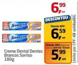 Tenda Atacado Creme Dental Dentes Brancos Sorriso oferta