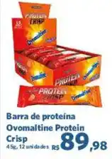 Sam's Club Barra de proteína Ovomaltine Protein Crisp oferta