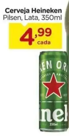 Carrefour Cerveja Heineken Pilsen, Lata, oferta