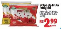 Supermercados Mateus Polpa de fruta frutgold oferta