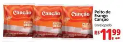 Supermercados Mateus Peito de Frango Canção oferta