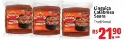Supermercados Mateus Linguiça calabresa seara tradicional oferta