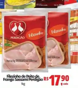 Supermercados Mateus Filelezinho de Peito de Frango Sassami Perdigão oferta