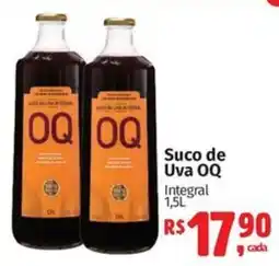 Supermercados Mateus Suco de Uva OQ Integral oferta