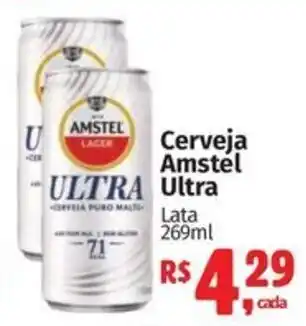 Supermercados Mateus Cerveja amstel ultra oferta