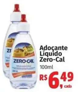 Supermercados Mateus Adoçante Líquido Zero-Cal oferta