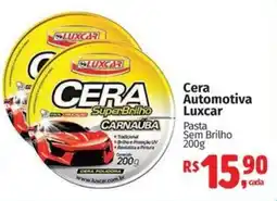 Supermercados Mateus Cera Automotiva Luxcar oferta
