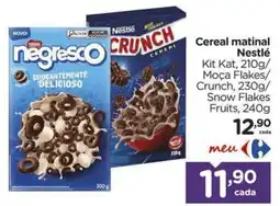 Carrefour Cereal matinal Nestlé oferta