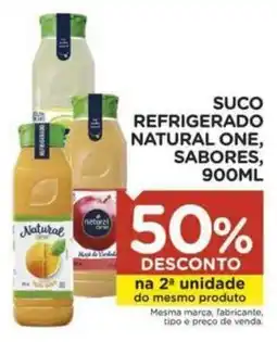 Carrefour Suco refrigerado natural one, sabores, oferta