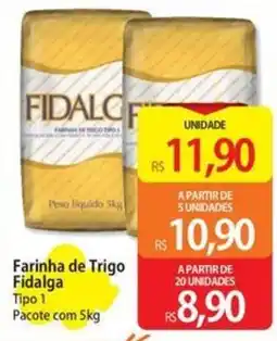 Atacadão Farinha de Trigo Fidalga Tipo 1 oferta
