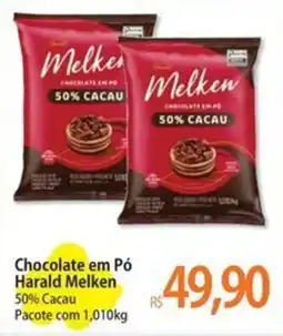 Atacadão Chocolate em Pó Harald Melken 50% Cacau oferta