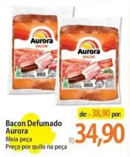 Atacadão Bacon Defumado Aurora oferta