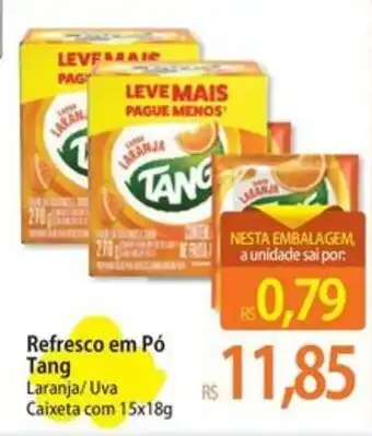Atacadão Refresco em Pó Tang Laranja/Uva oferta