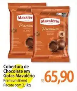 Atacadão Cobertura de Chocolate em Gotas Mavalério Premium Blend oferta