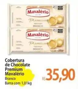 Atacadão Cobertura de Chocolate Premium Mavalério Branco oferta