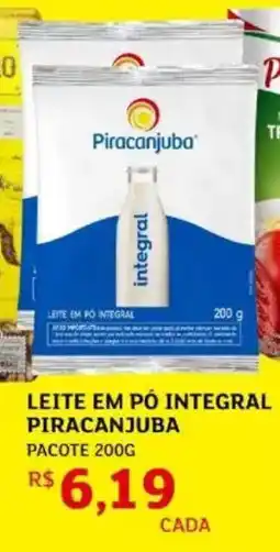 Assaí Atacadista Leite em pó integral piracanjuba oferta