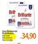 Atacadão Brilhante - lava roupas em pó oferta
