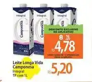 Atacadão Camponesa - leite longa vida oferta