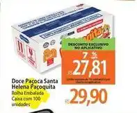 Atacadão Paçoca - doce santa helena paçoquita oferta