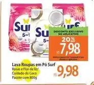 Atacadão Surf - lava roupas em pó oferta