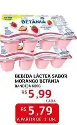 Assaí Atacadista Betânia - bebida láctea sabor morango oferta