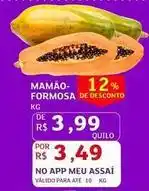 Assaí Atacadista Formosa - mamao-formosa de desconto oferta