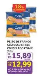 Assaí Atacadista Meu - peito de frango sem osso e pele congelado oferta