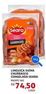Assaí Atacadista Seara - linguica suína churrasco congelada oferta