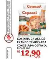 Assaí Atacadista Copacol - coxinha da asa de frango temperada congelada oferta