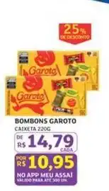 Assaí Atacadista Garoto - bombons oferta